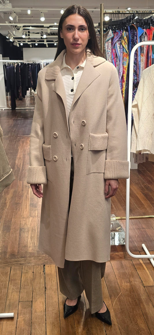 Long Coat with braided details