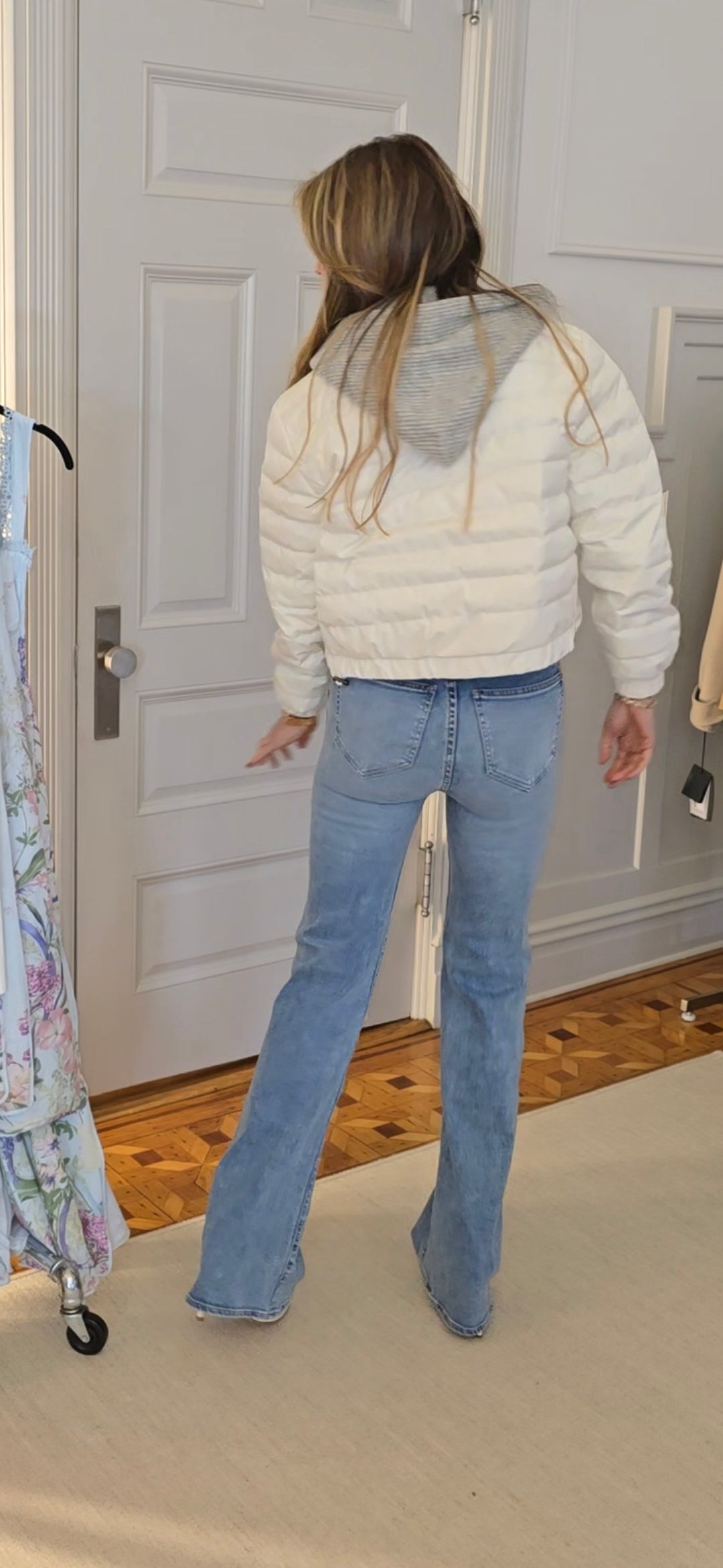 Jacket with detachable hood