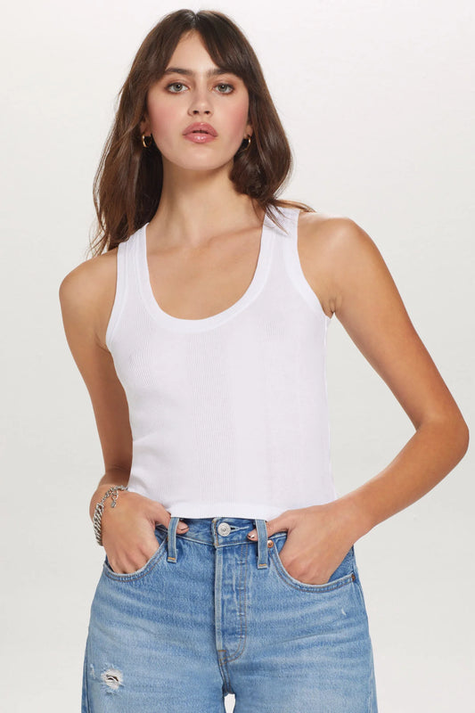 Cotton Rib Crop Tank