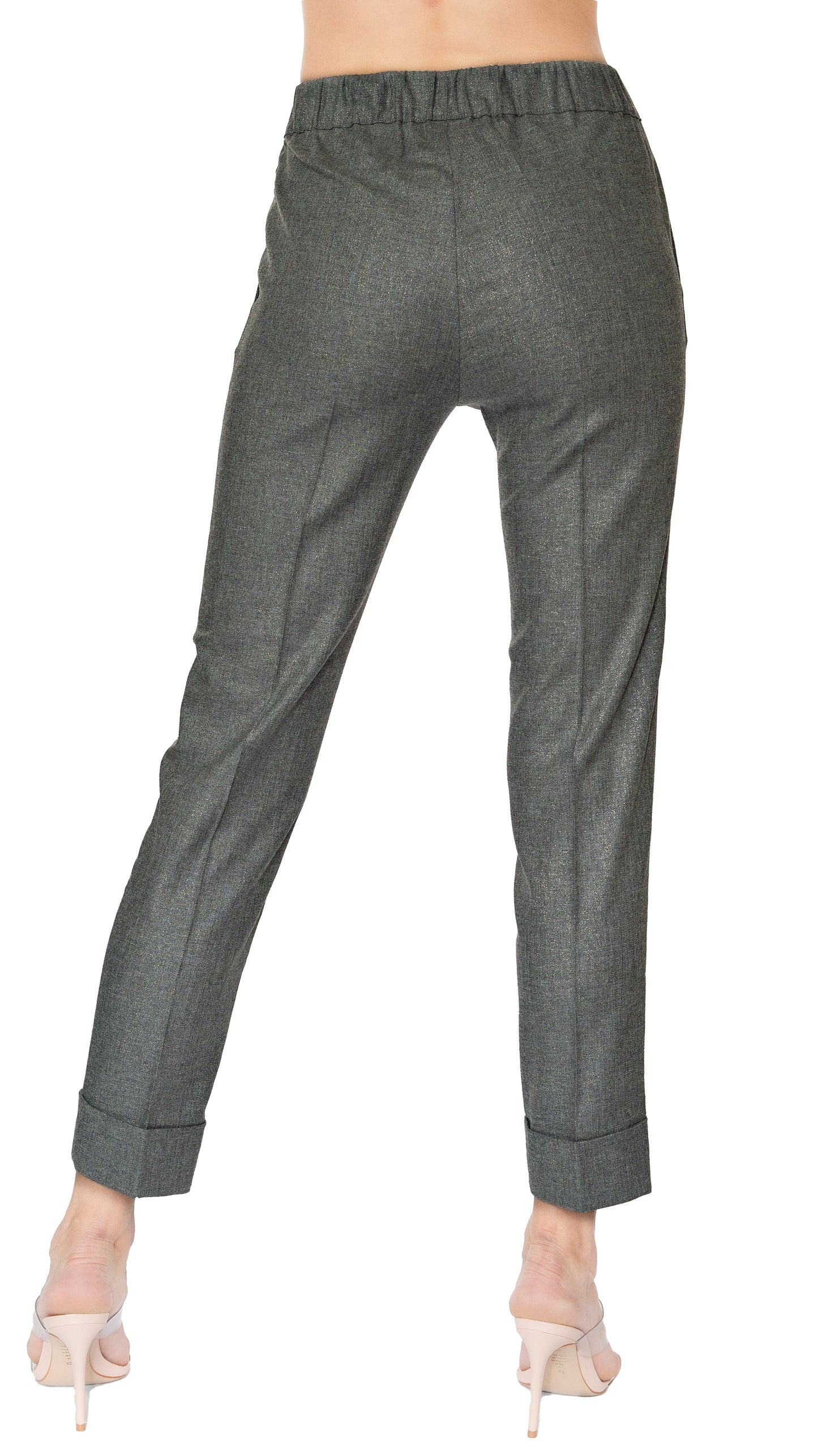 D. Exterior pants in grey