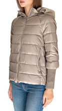Gimo's 2 in 1 coat: puffer jacket with hood and cashmere vest 